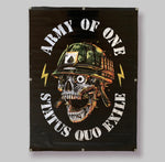 Army of One Garage Banner