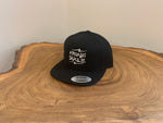 SQE Snapback Hat - Black Lightning